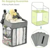 Bedding Sets Baby Crib Organizer Bed Hanging Storage Bag Foldable Nursing Stacker Caddy Kids Essentials Set Cot Diaper 230613