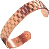 Bracelets porte-bonheur Bracelet en cuivre magnétique Bracelet Vintage santé équilibre thérapie énergétique arthrite soulagement de la douleur Anti réglable