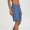 LUU Hosen Trainingsanzug Sport Shorts Herren Sommer Dünn Laufen Training Tennis Schnell Trocknend Atmungsaktiv Stretch Capris Fitness Yoga Hosen Jogger Laufen