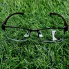 Solglasögon i full rim-titanlegering Rektangel Business Black Frame Men Progressive Multifocal Limited Reading Glasses 0,75 till 4