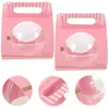 Gift Wrap 10 Pcs Cookie Bags Homemade Cookies Cake Container Transparent Box Ball Shape Plastic