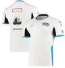 Camisas de corrida F1 verão nova camisa de manga curta do mesmo estilo personalizado