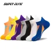 Neue Laufsocken für Herren, professionelle Sport-Designer-Socken, schnell trocknende Outdoor-Basketballsocken, kurze Röhre, flacher Mund, Fitness-Bootssocken