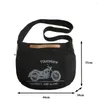 Evening Bags Vintage Canvas Women's Bag Designer Handbag Motorcycle Shoulder Cross Big Eco Korean Shoppers Messenger Y2K Satchel