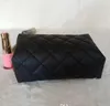 Nuova borsa per tote per il trucco inserto per trucco morbido Custodia classica trapunta Black Color Case cosmetica Vintage Gruckup Borse Borse Clutch Borse