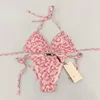 Mode bikini designer simma kvinnor baddräkter bikini set multicolors sommartid strand baddräkter