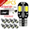 Nouveau 500 pièces W5W T10 501 LED dégagement ampoules 194 168 Canbus voiture intérieur carte dôme lumières Parking lumière Auto lecture Signal coffre lampes