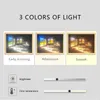 Lampes murales Chevet Art Lumineux Croquis Éclairage Peinture Po Cadre Chambre Salon Photo Prise USB Gradation Lampe