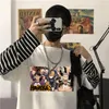 Mens T Shirts Haruku Anime Haikyuu Fake Two Piece T-shirt Fashion Cartoon Clothes Casual Summer Long Sleeve Men Women Streets Manga 41C6