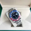 Keramische roterende bezel rlx lichtgevend o pols horloges l 40 mm*13mm e 904L x fabrieksstroom spot geraffineerd staal hoge kwaliteit ijs beweging cadeau 1P