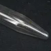 Tubo de centrífuga inferior cónico de vidrio de laboratorio de 100 ml escalado con mercancías de tapón