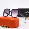 Gafas de sol cuadradas Diseñador de moda Gafas de sol para mujer Hombres Gafas de sol polarizadas para exteriores Gafas de montura completa Caja naranja Gafas de sol de playa al aire libre