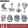 925 silver for pandora charms jewelry beads charm DIY Pendant women Bracelets bead color jewelry galaxy starry sky