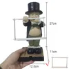 Dekorativa föremål Figurer Creative Spoof Paper Holder Statue Söt rolig skulpturharts Figur Butler Form Tissue Stand Rack Toalett Decoration 230614