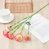 Dried Flowers Head 60CM Artificial Silk Carnation Bouquet for Home Wedding Decoration Fake Accessories Mother's Day Gifts