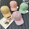 Chapéus masculinos com letra G chapéu de beisebol de ajuste luxuoso para mulheres material de lona de proteção solar casquette homme fivela ajustável algodão printe298U