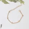 Armbänder Gold Farbe Herzen Unendlichkeit Pulseras Schmuck Frauen Sterne Strand Armband Armreifen R230614