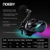 Baitcasting Reels Noeby 1200 Pro Reel 10 1 Lagers 12kg Max Drag Aluminium Frame Zoetwater Zoutwater Jigging Vissen 230613