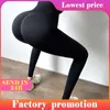 Kvinnors leggings kvinnors fitness leggings skjuter upp sport legging damer hög midja yoga tights träning byxor avslappnad gym bär stor storlek leggins fdf