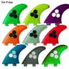 Носовой защитник Srfda стекловолокно и соты Blue Green Orange Orange Wihte Surfboard Fin Fins Traster для FCS Box Surf Fins Size M Sup Fins Top Caffice 230613