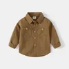 キッズシャツの子供シャツファッションファッション2〜14人の子供のブラウス服
