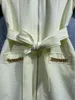 Robes de soirée de haute qualité marque robe d'été 2023 mode dames avant Zip plissé Patchwork à manches courtes décontracté classique ceinture XL