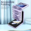 الغطاء الخلفي للطلاء المتنقل الفاخرة لـ Samsung Galaxy Z Flip 5 electroplating case case shell capa capa