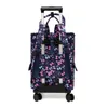 Cestini portaoggetti Valigia Set Trolley Carrello Borse da viaggio per donna Set di valigie di lusso Porta avanti con ruote Shopper Zaino 230613