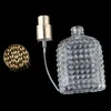 30ml Bouteille De Parfum D'huile Essentielle Verre Clair Grille Carrée Grain Brouillard Pompe Bouteille De Pulvérisation Pour Diffuseur De Parfum De Voyage En Gros Qufcd