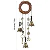 Garden Decorations Magical Witch Bells Wind Chimes Creative Window Ornament Crystal Hanging Handmade Hanging Witch Bells Garden Decor