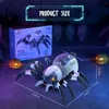 Electricrc Animals Pet Robot Simulation Electric Fjärrkontroll Spray Spider Light Music Animal Dancing Children Wireless RC Pet Toy Gift for Kids 230613