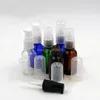Бутылки для хранения 15 мл стеклянного эмульсионного лосьона бутылки бутылки с длинным шампунем для шампуня для перемещения
