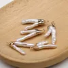 Anhänger Halsketten 1 Stück natürliche Perlenanhänger unregelmäßige Form Barock Süßwasser für Schmuckherstellung Halskette