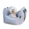 犬のカーシートカバーバックパックの防水ソフトキャットバッグキャリアダブルサイド調整可能なペット旅行用品安全ベッド犬小屋の巣