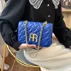 23 Nuove borse Borsa da donna Borsa da donna Trend Diamond Chain Borsa versatile a tracolla monospalla piccola quadrata 75% Outlet a buon mercato all'ingrosso