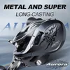 Baitcasting Reels HISTAR Long Casting 7.3 1 High Ratio 8kg Drag Power Metal Rotor Aurora Fishing Reel 230613