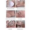 Femmes Shapers femmes avant fermeture éclair soutien-gorge couleur unie sous-vêtements confort respiration réunies dames brassière entraînement haut de forme physique