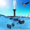 Garden Decorations Garden Decoration Outdoor Mini Solar Water Fountain Pool Pond Waterfall Fountain Bird Bath Solar Panel Powered Tuin Decoratie 230614