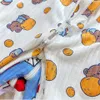 Sleeping Bags Baby Bag Cotton Infant Toddler Sleep Bear Print Split Leg Bed Soft Children Pajamas Jumpsuit