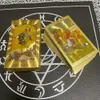 Игры на открытом воздухе Golden Высококачественные 12x7cm Divination Cards Classic для начинающих с путеводителем из палубы Большого размера руны Diveing ​​230613