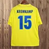 2005 2006 Villarreal Retro Soccer Jersey KROMKAMP FORLAN RIQUELME Home Short Sleeves Football Shirt