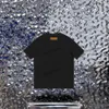 Xinxinbuy Men Designer T-SHIRT 23SS Mosaic Mountain Mountain Stampa di cotone a manicotto corto Donne Bianco Bianco XS-L