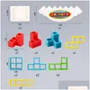 Blocks Tetra Tower Gioco Stacking Stack Building Nce Puzzle Board Assembly Mattoni Giocattoli educativi per bambini Annunci Drop Delivery Gi Dhaz2