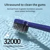 Nouveau Sonic brosse à dents électrique Usb Rechargeable dent blanchiment des dents nettoyer remplacer la brosse à dents IPX7 étanche pour la tête des brosses à dents