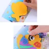 Barn Toy Stickers 110st Diy Cartoon Animal 3D Eva Foam Sticker Puzzle Handgjorda Early Learning Education Toys for Children Craft Gift 230613