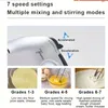 7 Speeds Electric Hand Mixer, Household Portable Powerful Handheld Electric Mixer, Hand-held Egg Beater, Small Whipping Cream Mixer For Cake, Baking, Cooking, Dessert