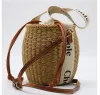 Straw weaving Tote bag designer bags luxurys handbags Shoulder bags Cross body Fashion ladies Purse Lady Handbags Straw Woven shopping bag Summer beach bucket bag