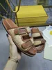 Designer Sandals uomini Donne vere pelle di sandalo in pelle scamosciata Slifori di fondo Spesso Flip estivo Flip scarpe pianeggia