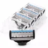 Razors Blades QShave It Blue Series Manual Shaving Razor Blade for Man Refill X5 Plus 1 Trimmer USA Top 4 Cartridges 230614