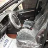 Commercio all'ingrosso 200 pz/set 100 pz coprisedili per auto 100 pz coprivolante pulizia a prova di olio impermeabile forniture per auto negozio di decorazioni